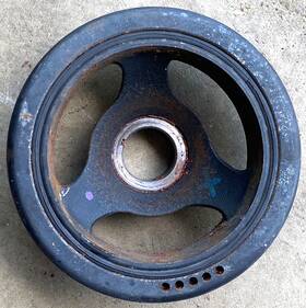 Chevrolet 12687728 2016-2024 Chevy Camaro Ss 6.2l Oem Harmonic Balancer Crank Pulley - Used 40k Mi
