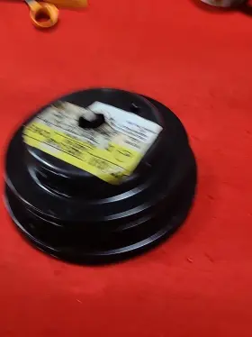 14023148-bd Chevrolet 69 Or Later Sbc 3 Groove With Ac Pulley. Nos Original Gm Nova Ss 350