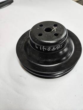 Chevrolet 3890419ct 1966 1967 Chevy Corvette Gm Fan Pulley Water Pump 2 Groove 327 With A/c