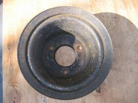 Chevrolet 3937787ac 1969 1970 1971 1972 1973 1974 75 Chevy Big Block 3 Groove Crank Pulley-3937787ac