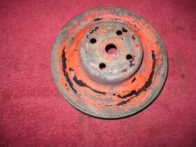 Chevrolet 3942992 Chevy 2 Groove Water Pump Pulley 350 5.7 Sbc Mercruiser Omc Volvo 7 Inch
