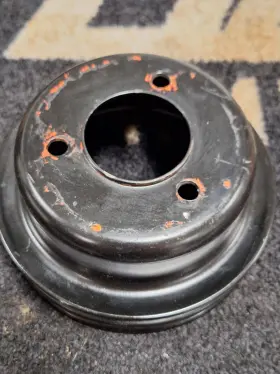 3955291ab Chevrolet Double Groove Crankshaft Pulley 1969 Camaro Big Block Chevy #3955291ab