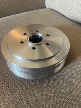 Chevrolet 594544 8.1l 496 2001-2007 Big Block Chevy Harmonic Dampner Pulley Without New