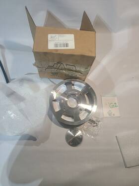 Chevrolet S-sbfs1cr-wr Cvf Racing Crank Pulley Small Block 1v 4 Bolt For Ford