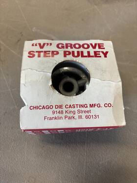 Chicago Die Casting Mfg. Co. 096158140507 Inch V Groove Step Pulley Mfg. Co
