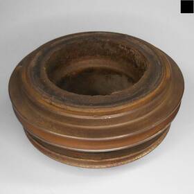 Chrysler Mopar 2536752 Used Crankshaft Pulley 1966-69 318 Inch 340 Engines With Ac And P/s