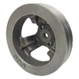 Cj Classic Trucks B5-6312 Crank Pulley 2v Cast Iron For 272-292 Cid/y-block Engine F-