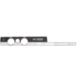 Classic Industries Ma565 1967 Barracuda Rallye Instrument Bezel With Ac Black And Silver