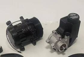 Cncrsr Cncc53238561 A/c Compressor Sd7 Style Power Steering Pump Type Ii For Sbc Bbc 6rib Serpentine