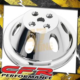 Cobra-tek Hz-8840-pol For Chevy Big Block Polished Aluminum Water Pump Pulley - 1 Groove Short