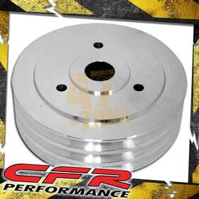 Cobra-tek Hz-8849-m For Chevy Big Block Aluminum Crank Pulley - 3 Groove Short