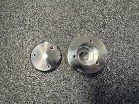 Cvf Racing S-sbc1alt-ss New Small Block Chevy 8 Rib Alternator Pulley 2.3 Inch