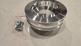 Cvf Racing Scrl2cr-hf Small Block Chrysler Crankshaft Pulley 2 Groove High Flow