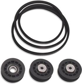 Deckman 581904001 2x 587973001 1x 587969201 Pulleys And 580364609 Belt Kit