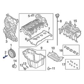 Dodge Oe 68630166aa For Hornet 2024-2025 Engine Crankshaft Pulley Bolt