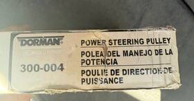 Dorman 300-004 Power Steering Pump Pulley For Select 90-03 Ford Mazda Models