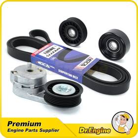 Dr. Engine Autoparts Dre09816 Serpentine Belt Component Kit For Chevrolet Impala Malibu Pontiac G6 Saturn Vue