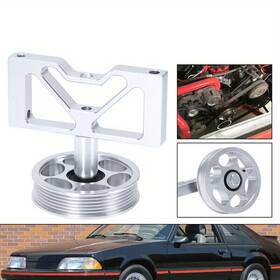 Dynamic Racing Products 3005-10 Ford Mustang Billet Aluminum Air Pump Idler Bracket Pulley Lx Gt 5.0 1979-1995