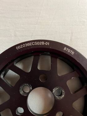Ecs 002236ecs02b-01 Underdrive Power Steering Pulley Vw Audi Mk4 1.8t