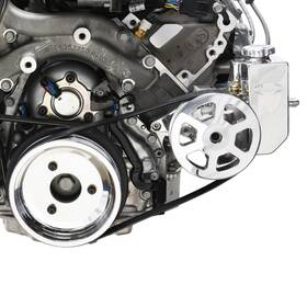 Eddie Motorsports Ms107-19bp Pulley Kit Power Steering Gm Type 2 Chevy