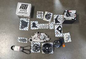 Eddie Motorsports Ms107-62cc S-drive Serpentine System For Ls Engines Black Finish Non Ac