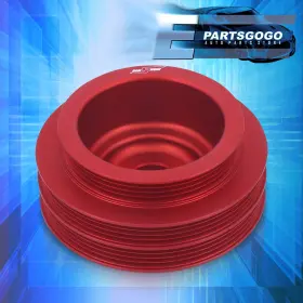 Cp-002rd-306-r3 Epartsgogo For B-series B16 B18 B20 Jdm Engine Harmonic Balancer Crank Pulley Wheel Set Red