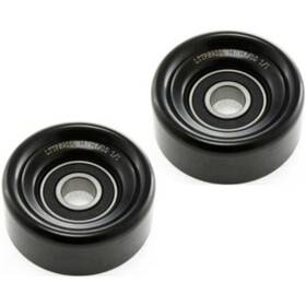 Evan-fischer 17789427 Set Of 2 Accessory Belt Idler Pulleys Driver Left Side For Chevy Olds Mark Pair
