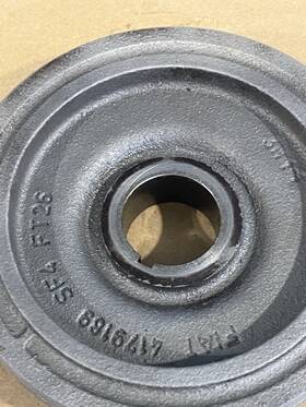 Fiat 4179189 Original Vintage Crankshaft V-belt Pulley For 128 X1/9 Oem