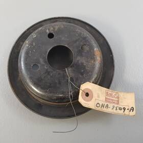 Fomoco 0ha-8509-a New Nos Ford Steel Water Pump 1 Groove Pulley 1940s 1950s