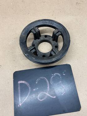 Fomoco Cpi-530 1970 71 72 73 Mustang Torino Falcon 4 Bolt Cast Crank Pully Pulley Ac Air Stack