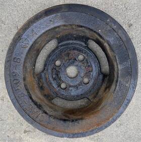 Fomoco Ford Oem Factory Original 64 65 66 67 390 428 Thunderbird 352 Water Pump Pulley 1 One Groove C5ae-a 1964-1967 #4