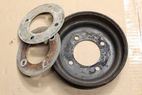 Ford 1816348c1 F250 F350 6.9l 7.3l Idi Diesel Serpentine Crankshaft Pulley