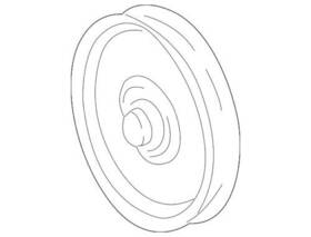 Ford 5f2z-3a733-aa Genuine Mercury 1999-2007 Monterey Power Steering Pump Pulley