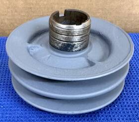 Ford 81t-5312 Dual Belt 1938-53 Flathead V-8 Crank Pulley Scot Ital Supercharger 81t-6312