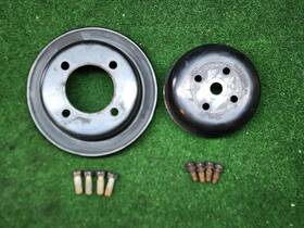 Ford 88528-aa 87-96 F150 Oem 5.8 351w 5.0 302 Crankshaft Harmonic Balancer And Wp Pulley
