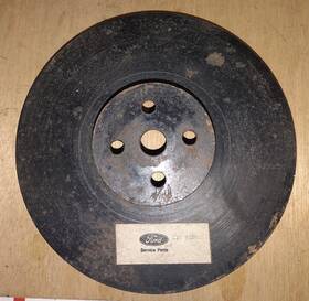 Ford B7s-8509-a 1957 Thunderbird Tbird Water Pump Pulley Oem Nos