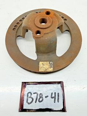 Ford B8a-6312-a Nos Original 1958 Y Block Lower Crank Pulley B78-41