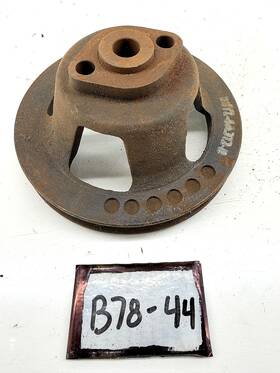 Ford B8tz-6a312-d Nos Original 1958 Y Block Lower Crank Pulley B78-44