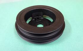 Ford C1az-6a312-c Nos 1967 Mustang Shelby Gt500 2 Belt Ac P/s Crankshaft Pulley