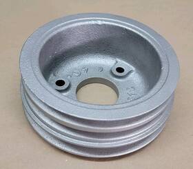 Ford C20e-6312-c 1962 260-289 3 Groove Cast Iron Harmonic Balancer Crank Pulley