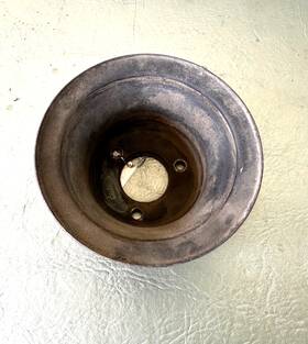Ford C5ae-6312-c 1967-1968 Mustang 289 Crank Pulley Use With Power Steering #8413