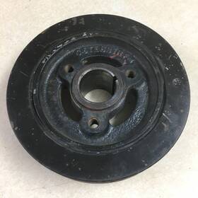 Ford C5te-6316-f 240 6 Cylinder Harmonic Balancer 2 Groove Pulley - Stamped