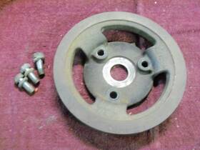 Ford C5tz-6a312-a 1965-1967 Pickup 352 Crank Pulley C5te-6312-a