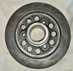 Ford C6de-6316-c 1966 200 Harmonic Balancer Oem Straight Six Crankshaft Pulley Mustang