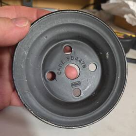 Ford C6de-9b447-b 1966-1967 Mustang Thermactor T/e Smog Air Supply Pump Pulley 289