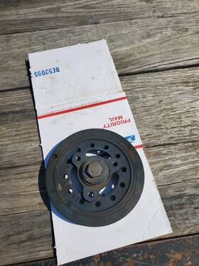 Ford C8ae-6316-a1 1968-1970 Mustang Galaxie Cougar 428cj 390 Fe Gt Harmonic Balancer C8ae-a1