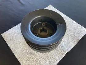 C8ae-8318-a2 Ford 1968 Harmonic Balancer With Three 3 V-belt Pulley