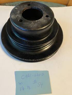 Ford C9ae-6312-d 69 3 Groove 351w Crank Pulley #54