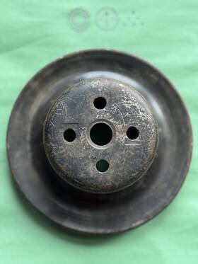 Ford C9oz-8509-c 1971 1972 1973 Mercury Cougar 351 P/s A/c Water Pump Pulley D1ae-8509-aa Orig