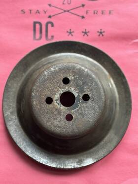 Ford D1oz-8509-b 1971 1972 Mustang Torino Maverick 250 Without A/c Water Pump Pulley D1oe-8a528-aa